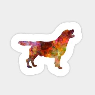 Labrador retriever  in watercolor Sticker